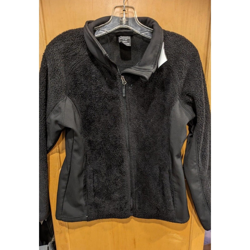Snozu Performance Men's Part‎ Fleece Full Zip Large Jacket Sweater
